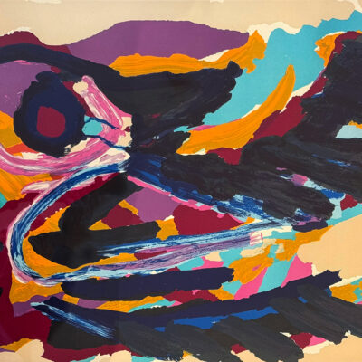 Karel Appel lithografie Nesting Bird