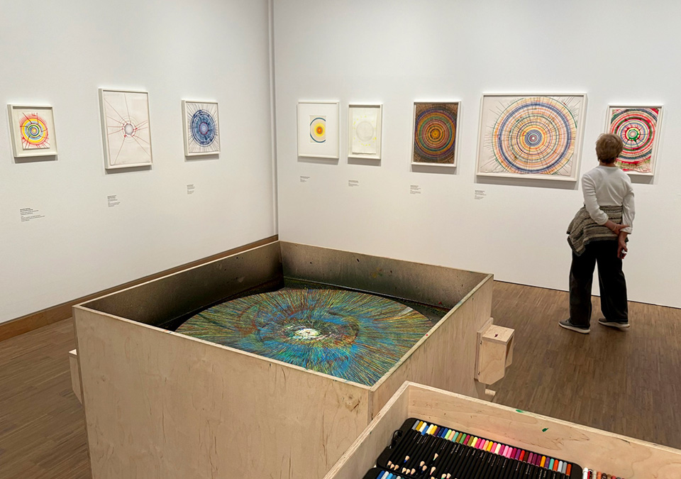Damien Hirst Drawings in Albertina Modern Museum Wenen