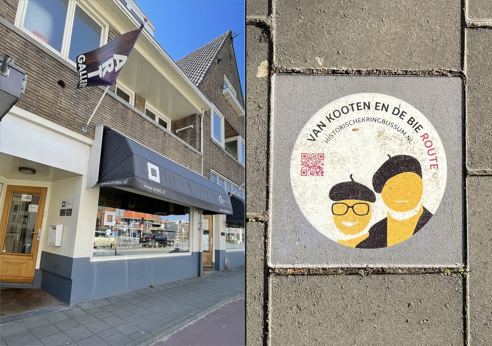 Art Etcetera Koot en Bie route Bussum