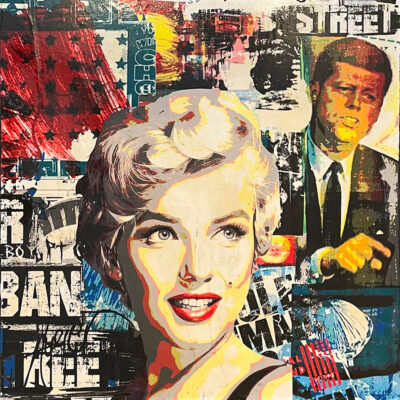 Thierry Auger JF Kennedy en Marilyn Monroe