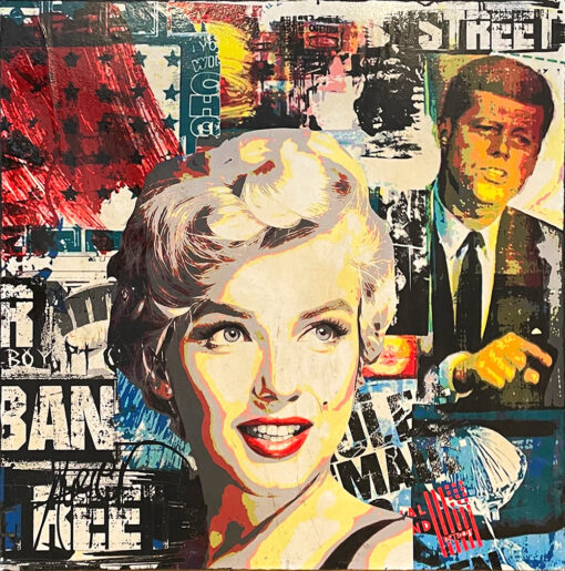 Thierry Auger JF Kennedy en Marilyn Monroe