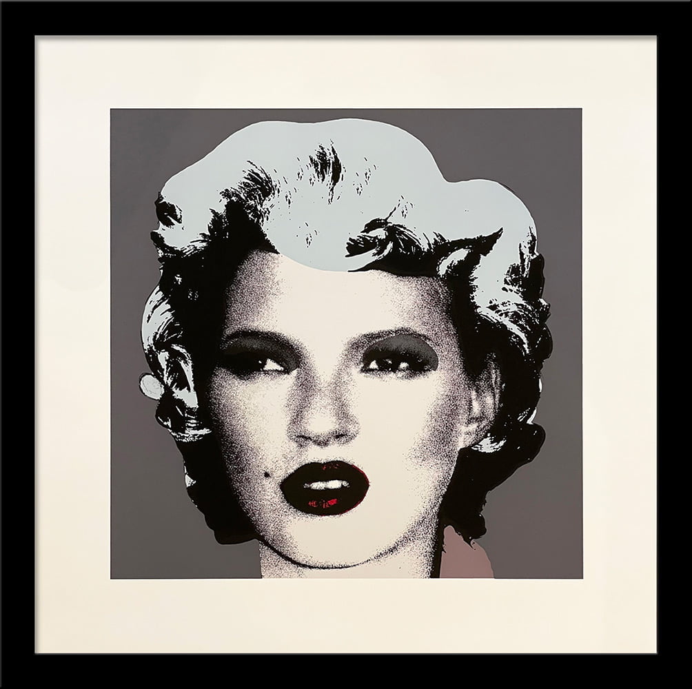 Banksy – WCP, Kate Moss (grey) | Kunstgalerie Art-ETC