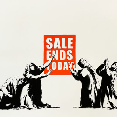 Banksy West Country Prince Zeefdruk Sale Ends Today