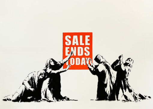 Banksy West Country Prince Zeefdruk Sale Ends Today