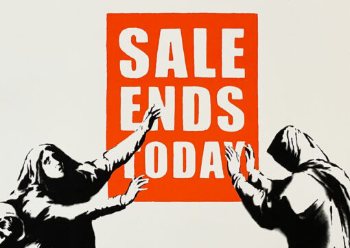 Banksy West Country Prince Zeefdruk Sale Ends Today