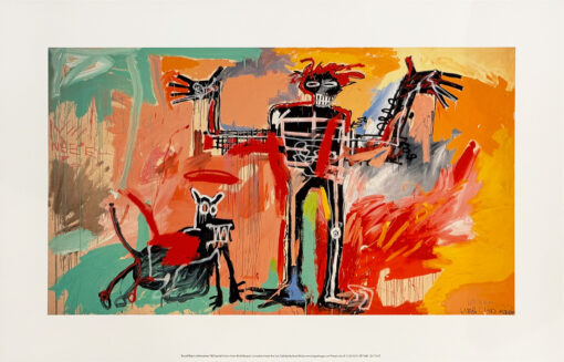 Jean-Michel Basquiat, Boy and Dog in a Johnnypump - Afbeelding 3