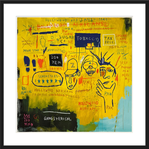 Jean-Michel Basquiat, Hollywood Africans artwork