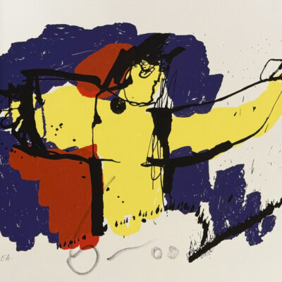 Herman Brood zeefdruk Brasil God