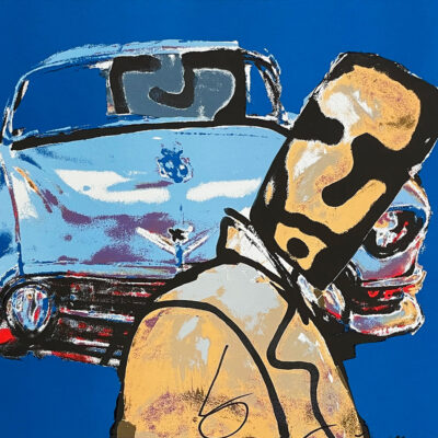 Herman Brood, zeefdruk Cadillac Walk