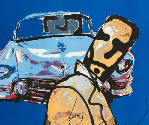 Herman Brood, zeefdruk Cadillac Walk