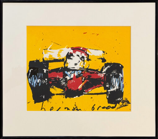 Herman Brood Formule 1 V12 zeefdruk klein