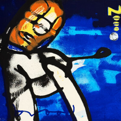 Herman Brood Golf zeefdruk