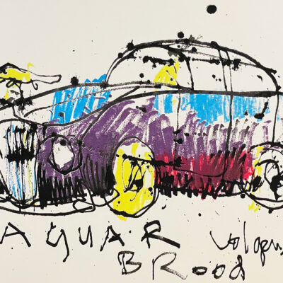 Herman Brood Jaguar MK2 volgens Brood