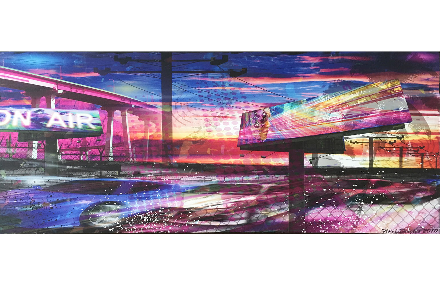 Floyd Douglas On air canvas