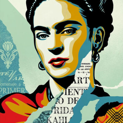 Shepard Fairey (OBEY) - Frida Kahlo, The Woman Who Defeated Pain