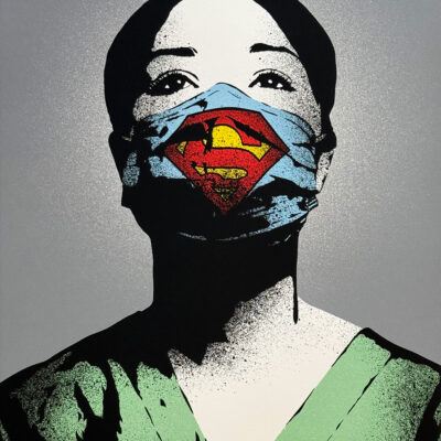 Fake zeefdruk Super Nurse