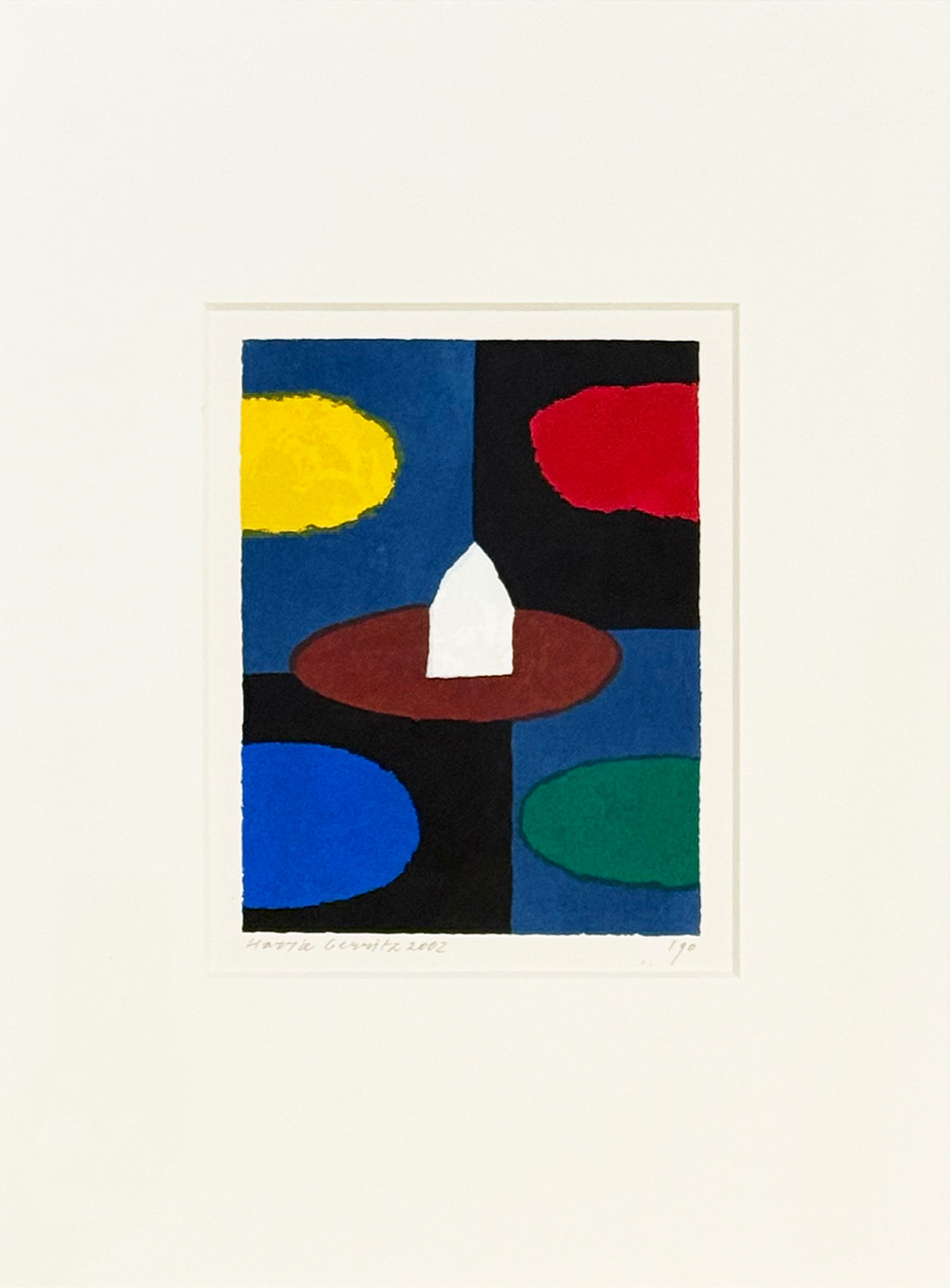 Harrie Gerritz grafiek Compositie - Huis