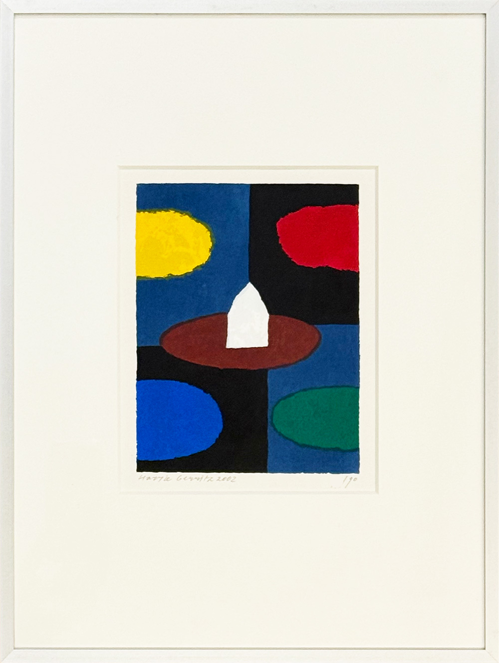 Harrie Gerritz grafiek Compositie - Huis