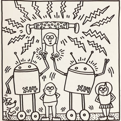 Keith Haring X14 from Coloring Book