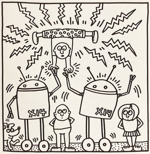 Keith Haring X14 from Coloring Book