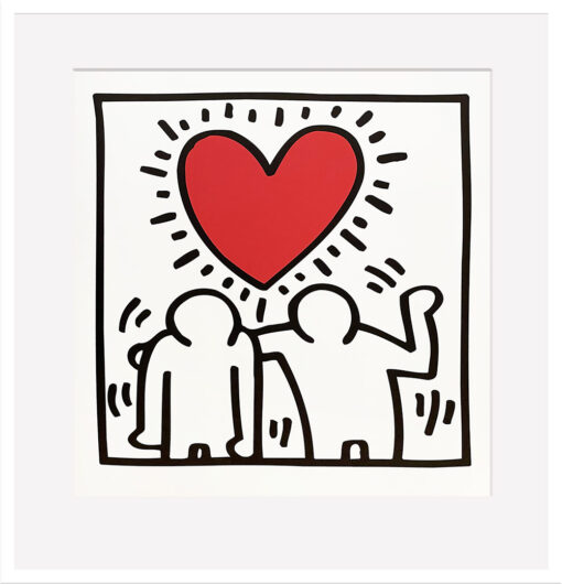 Keith Haring Untitled Be Mine