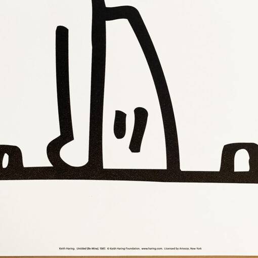 Keith Haring Untitled Be Mine