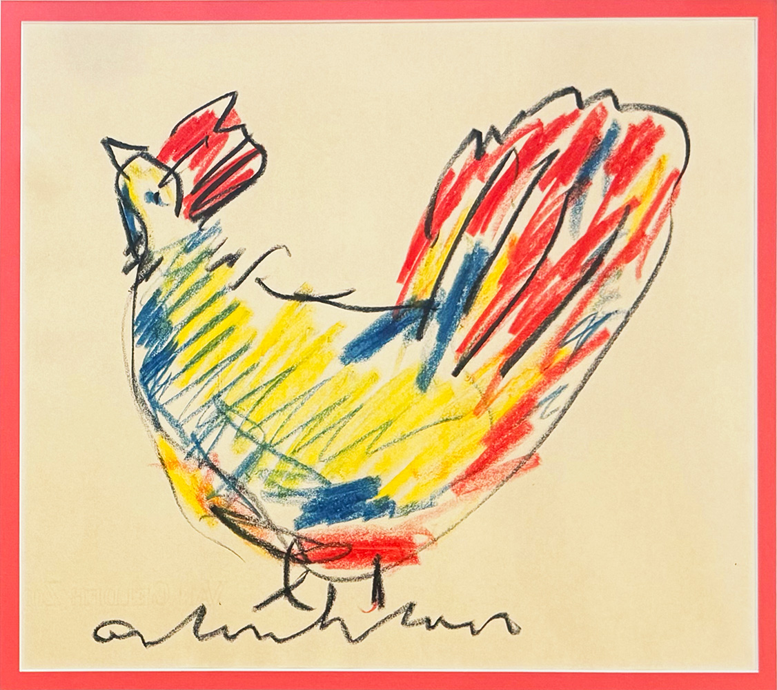 Anton Heyboer, Kip - Oerkip - Afbeelding 2
