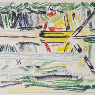 Roy Lichtenstein Landscape Sketches Reflections