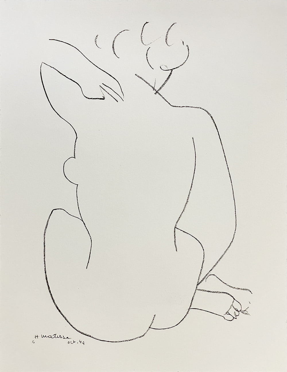 Oh Selectiekader Gaan wandelen Henri Matisse, Untitled (nude) | Kunstgalerie Art-ETC