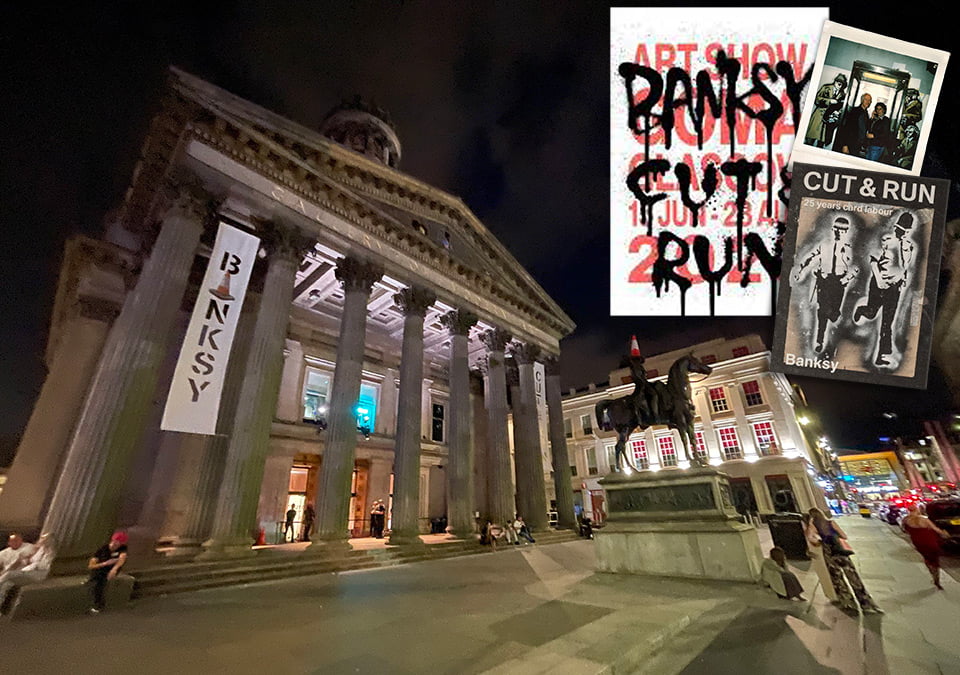 Banksy, Cut & Run tentoonstelling GoMa