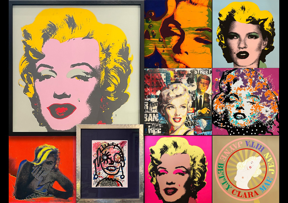 Kunst van Marilyn Monroe