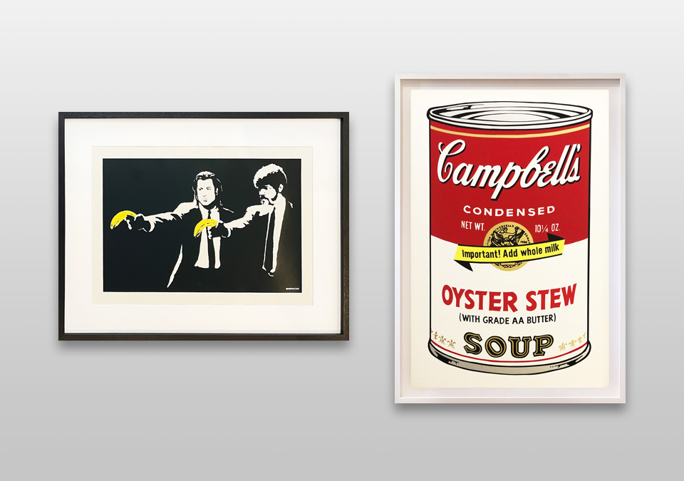 Andy Warhol en Banksy, van Sunday B. Morning tot The West Country Prince