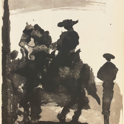 Pablo Picasso lithografie Toros Y toreros