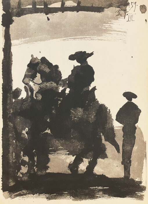 Pablo Picasso lithografie Toros Y toreros