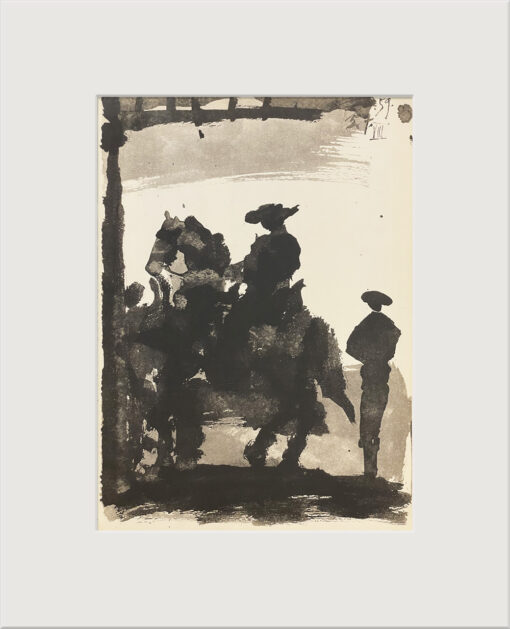 Pablo Picasso lithografie Toros Y toreros