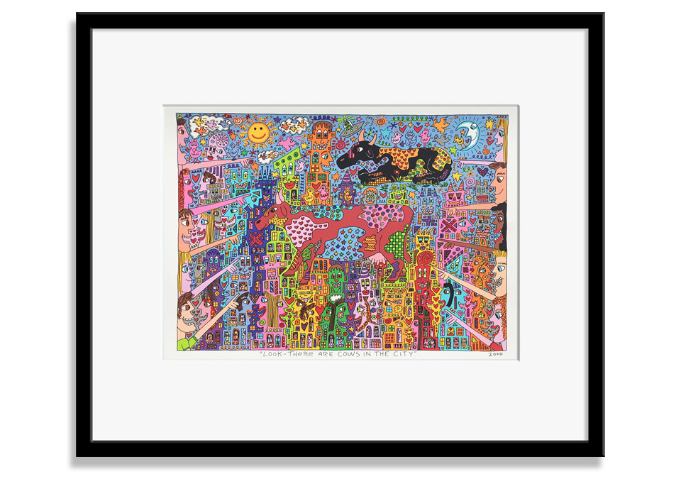 James Rizzi There are Cows in the City