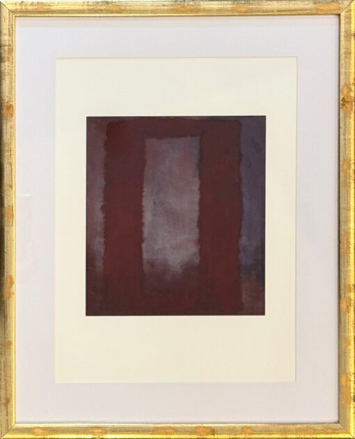 Mark Rothko, Window red on white