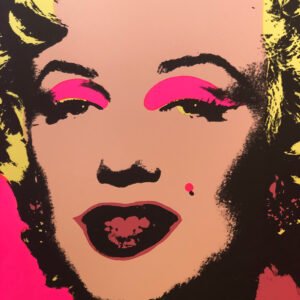 Andy Warhol Marilyn Pink zeefdruk