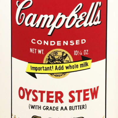 Andy Warhol Campbells Soup Oyster Stew