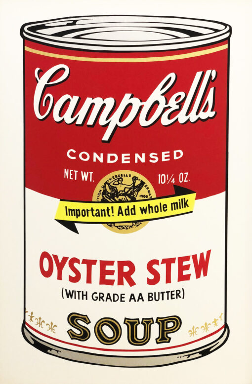 Andy Warhol Campbells Soup Oyster Stew