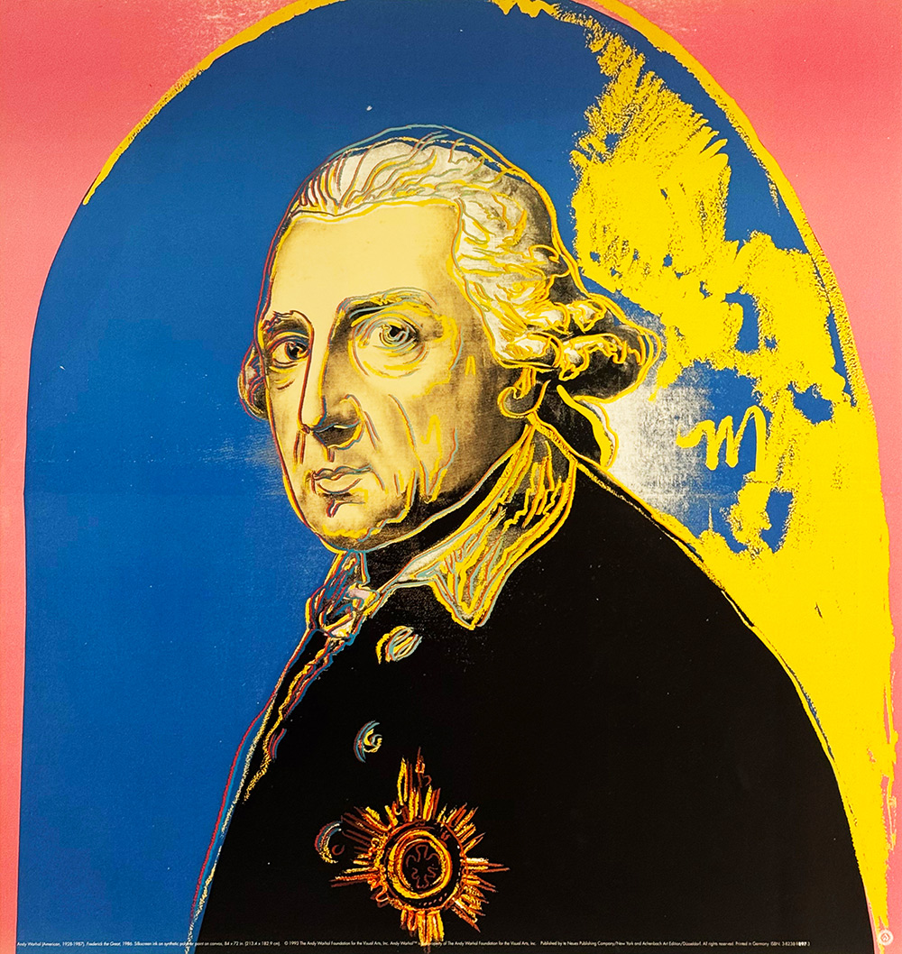 Andy Warhol
Frederick the Great - Friedrich der Grosse art print