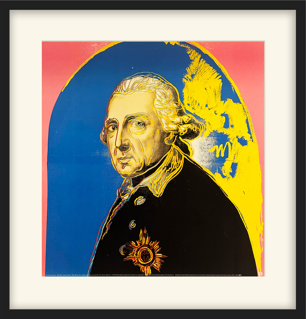 Andy Warhol
Frederick the Great - Friedrich der Grosse art print