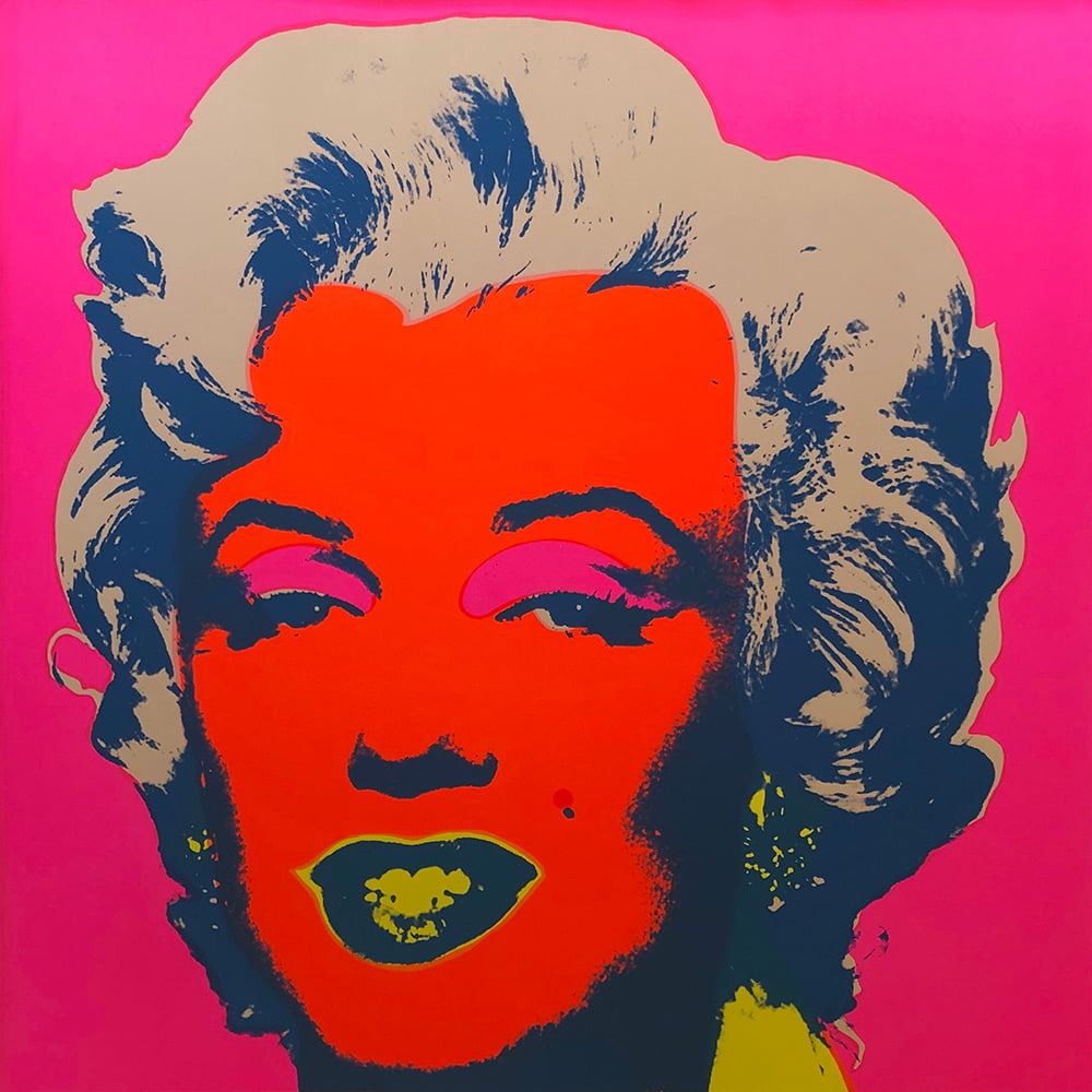 Andy Warhol, Marilyn (orange/pink) | Kunstgalerie Art-ETC