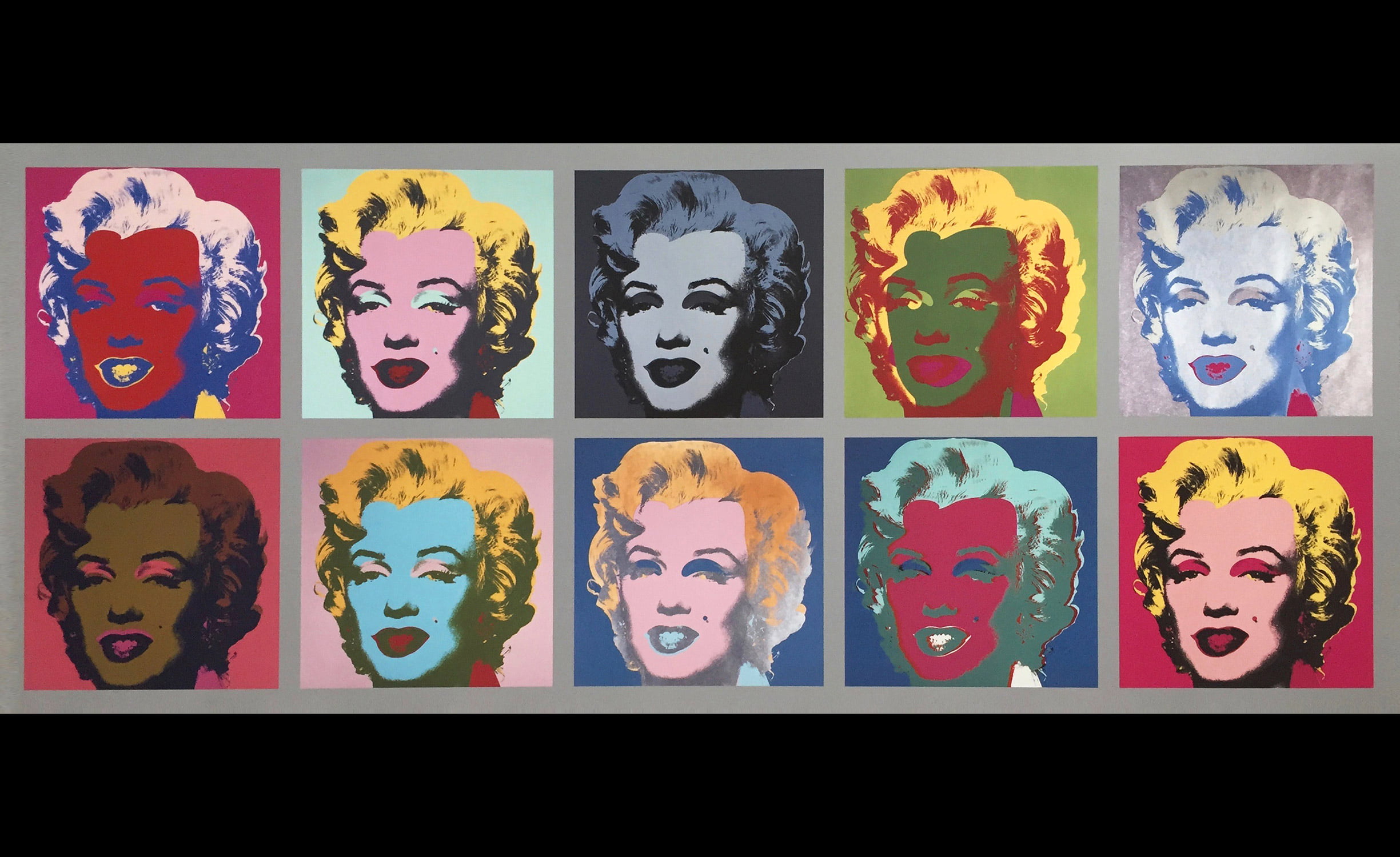 liberaal shit Oneerlijk Andy Warhol, Marilyn Monroe Tableau | Kunstgalerie Art-ETC